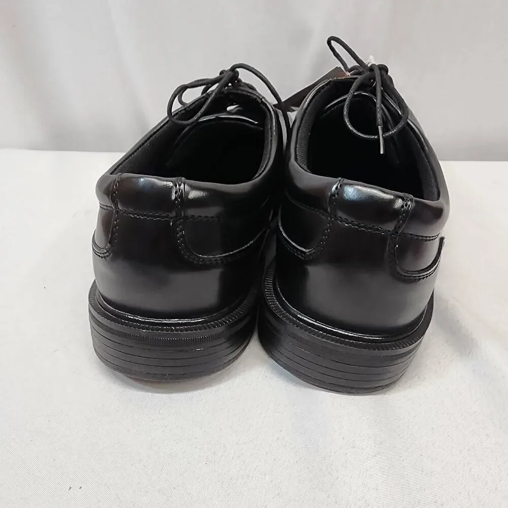 Deer Stags Men's 14 Times Round Oxford Black Leather Comfort Casual Shoes